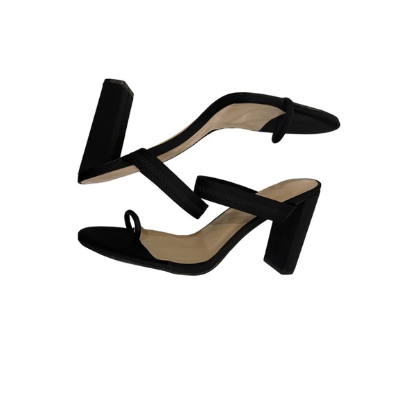 Only Maker Strappy Block Heel Sandals – Black in Size 45 - Picture 5 of 6